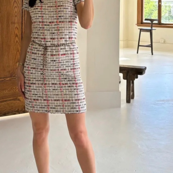 Authentic Chanel Tweed Dress Size S - Picture 2 of 6